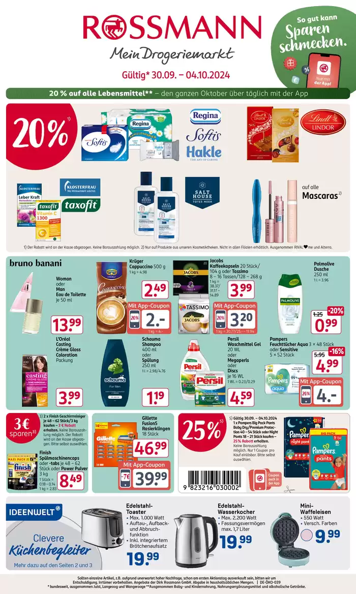 Rossmann Katalog in Havelberg | Rossmann katalog | 28.9.2024 - 4.10.2024