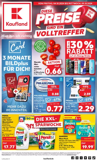 Angebote von Supermärkte in Metten | Sonderangebote für Sie in Kaufland | 29.9.2024 - 9.10.2024