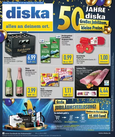 diska Katalog in Erlangen | Aktuelle Sonderaktionen | 7.10.2024 - 21.10.2024