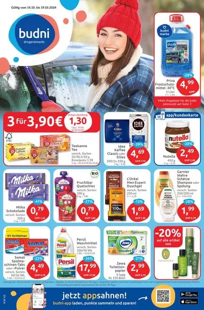 Angebote von Drogerien und Parfümerie in Herford | Unsere besten Deals für Sie in Budni | 8.10.2024 - 22.10.2024