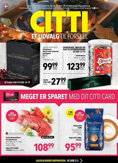 CITTI Markt Katalog in Flensburg | Dänemark-Werbung | 9.10.2024 - 29.10.2024