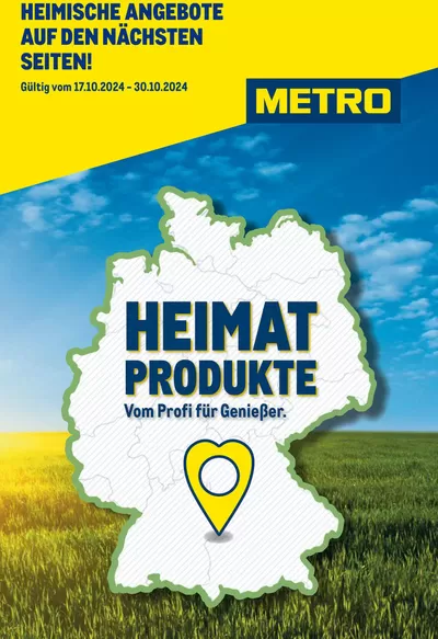 Metro Katalog in Hamburg | Regionaler Adresseinleger | 17.10.2024 - 30.10.2024