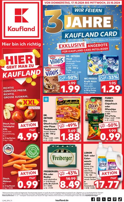 Kaufland Katalog in Berlin | Exklusive Schnäppchen | 13.10.2024 - 23.10.2024