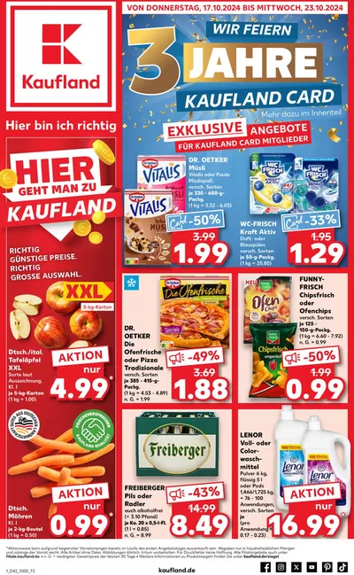 Kaufland Katalog in Jena | Exklusive Deals und Schnäppchen | 13.10.2024 - 23.10.2024