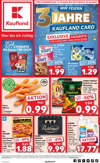 Kaufland Katalog in Erlangen | Unsere besten Schnäppchen | 13.10.2024 - 23.10.2024