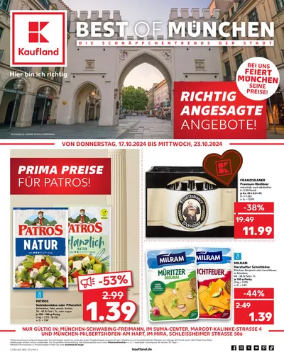 Kaufland Katalog in München | Unsere besten Angebote für Sie | 13.10.2024 - 23.10.2024