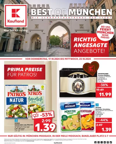 Kaufland Katalog in München | Unsere besten Deals für Sie | 13.10.2024 - 23.10.2024