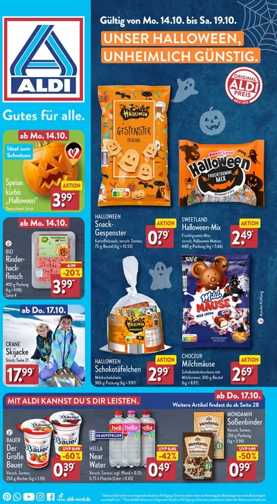 Aldi Nord Katalog in Panketal | Aldi Nord flugblatt | 18.10.2024 - 1.11.2024