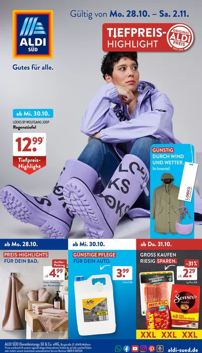 Aldi Süd Katalog in Villingen-Schwenningen | Top-Angebote für alle Schnäppchenjäger | 28.10.2024 - 2.11.2024