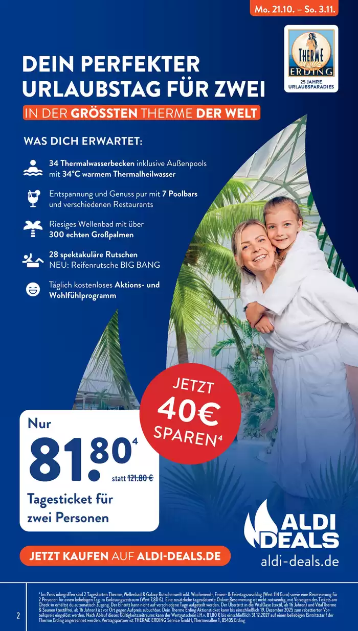 Aldi Süd Katalog in Linnich | ALDI SÜD - Inlineflyer KW 43 | 21.10.2024 - 3.11.2024