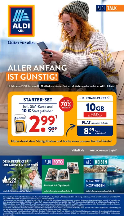 Aldi Süd Katalog in Kaiserslautern | ALDI SÜD - Inlineflyer KW 43 | 21.10.2024 - 3.11.2024