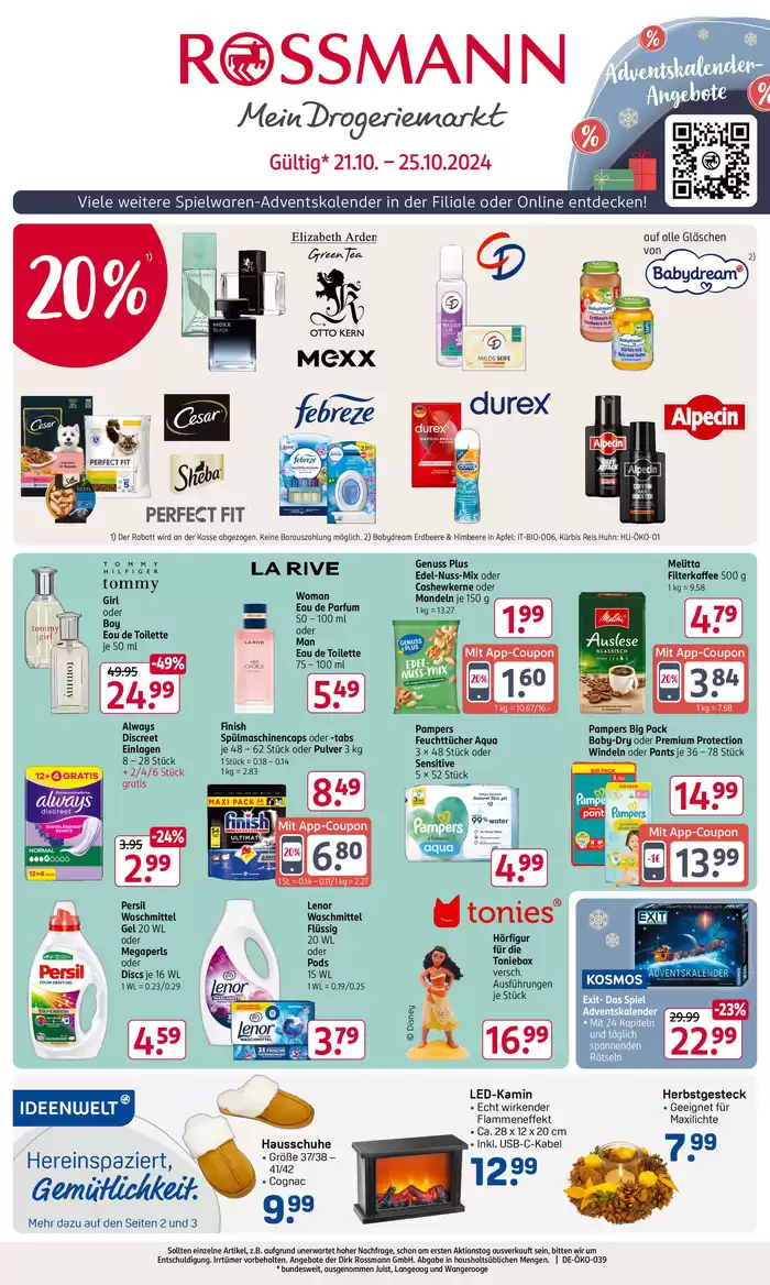 Rossmann Katalog in Köln | Rossmann katalog | 19.10.2024 - 25.10.2024