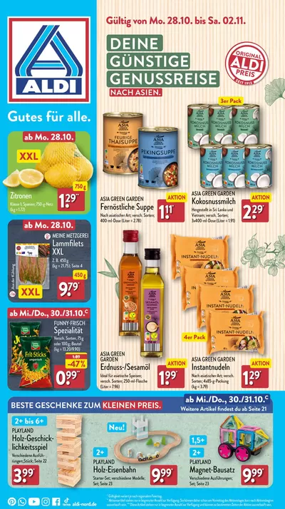 Aldi Nord Katalog in Hildesheim | Aktuelle Schnäppchen und Angebote | 20.10.2024 - 3.11.2024