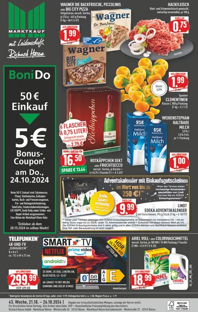 Marktkauf Katalog in Rüthen | Unsere besten Schnäppchen | 20.10.2024 - 3.11.2024