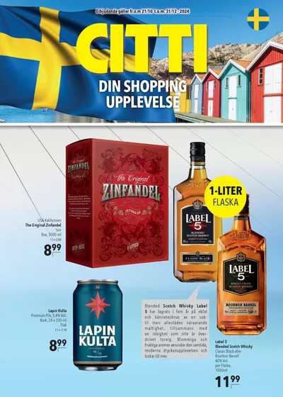 CITTI Markt Katalog in Rostock | Schweden-Werbung | 21.10.2024 - 31.12.2024