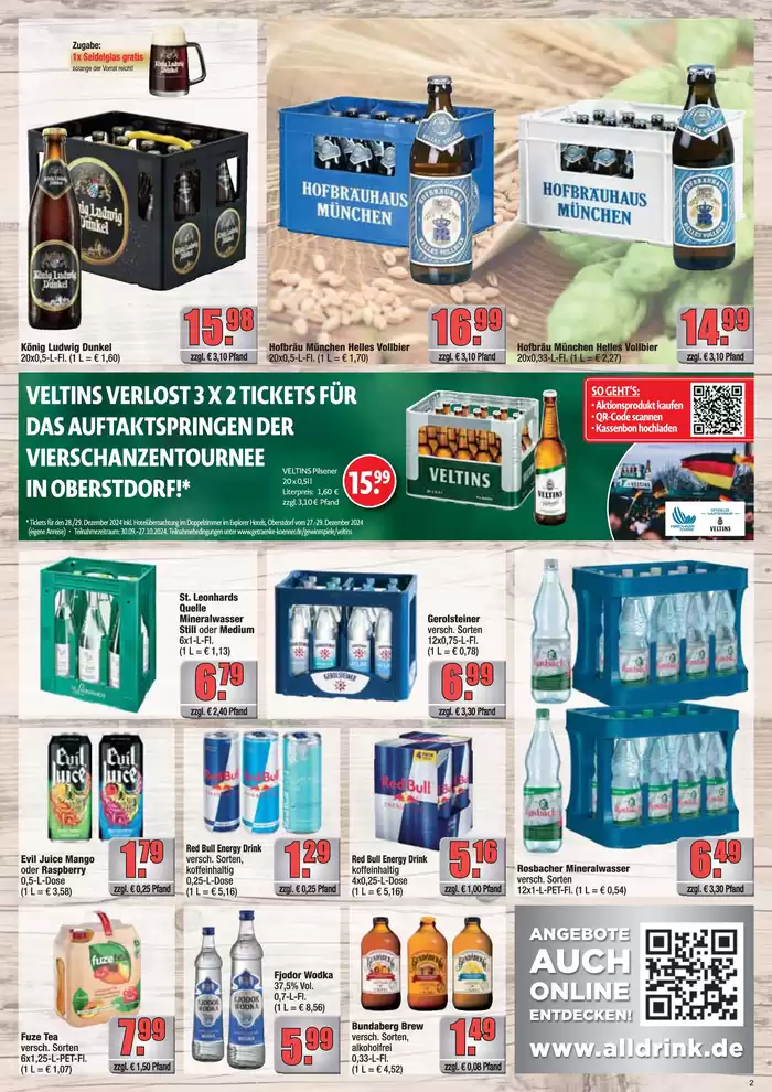 alldrink Katalog in Mannheim | Angebote für Schnäppchenjäger | 20.10.2024 - 2.11.2024