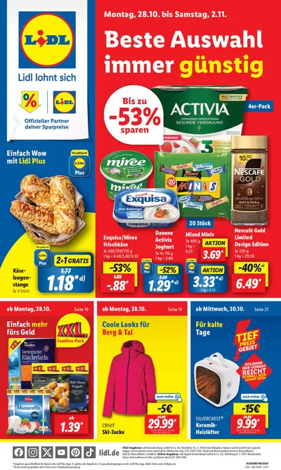 Lidl Katalog in Berlin | Rabatte und Aktionen | 28.10.2024 - 2.11.2024