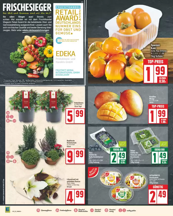 EDEKA Katalog in Berlin | Edeka flugblatt | 20.10.2024 - 26.10.2024