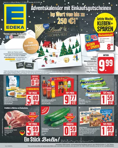 EDEKA Katalog | Edeka flugblatt | 20.10.2024 - 26.10.2024