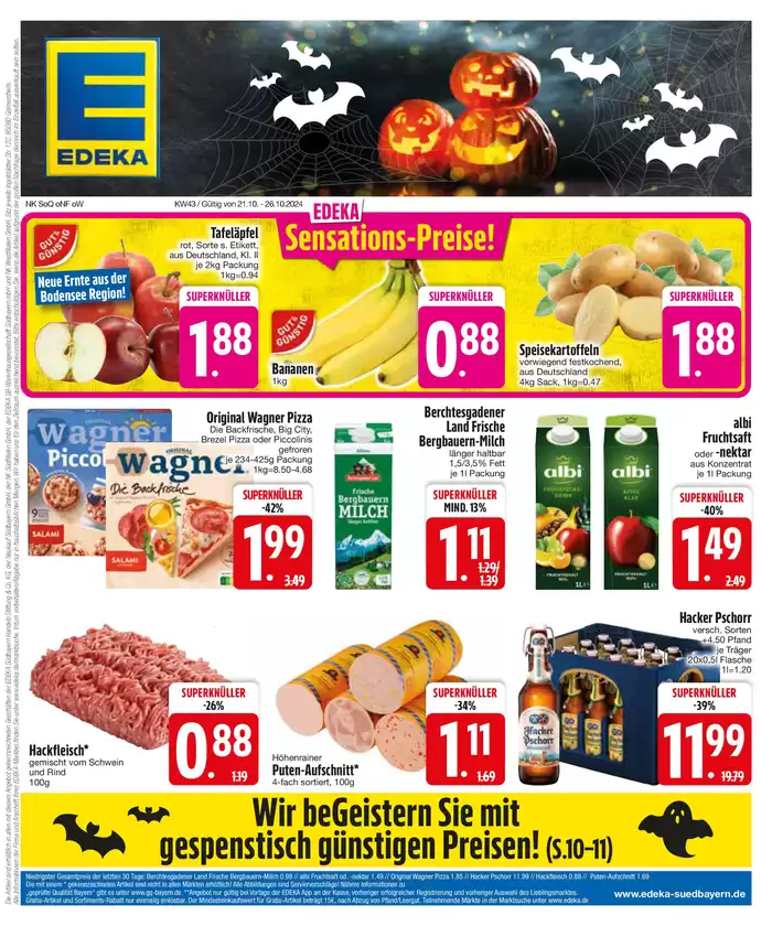 EDEKA Katalog in München | Große Auswahl an Angeboten | 20.10.2024 - 26.10.2024