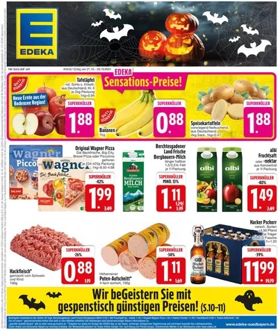 Angebote von Supermärkte in München | Große Auswahl an Angeboten in EDEKA | 20.10.2024 - 26.10.2024