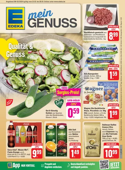 Angebote von Supermärkte in Stuttgart | Top-Deals für alle Kunden in EDEKA | 20.10.2024 - 26.10.2024