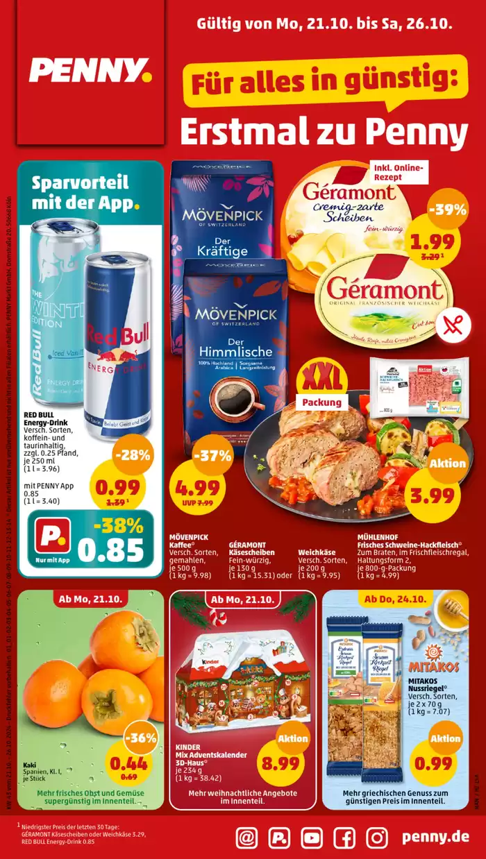 Penny Katalog in Köln | Aktuelle Deals und Angebote | 21.10.2024 - 26.10.2024