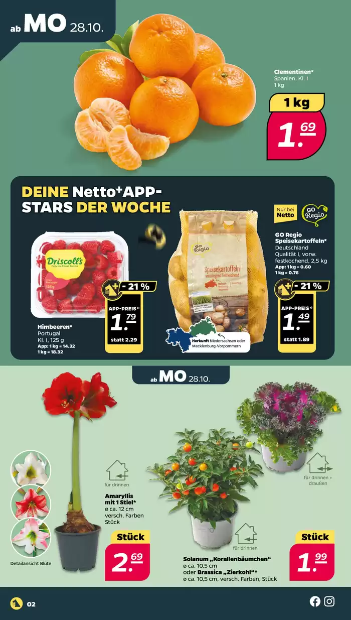 Netto Katalog in Hamburg | Große Auswahl an Angeboten | 27.10.2024 - 2.11.2024