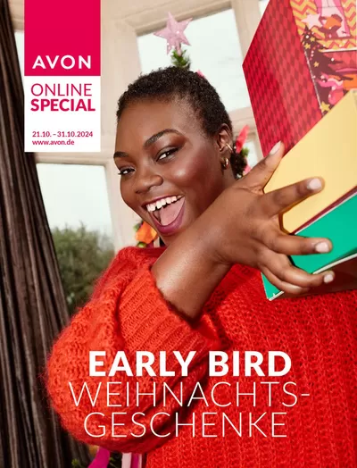 Angebote von Drogerien und Parfümerie in Dillenburg | Brochure AVON Weihnachts-Flyer in AVON | 22.10.2024 - 5.11.2024