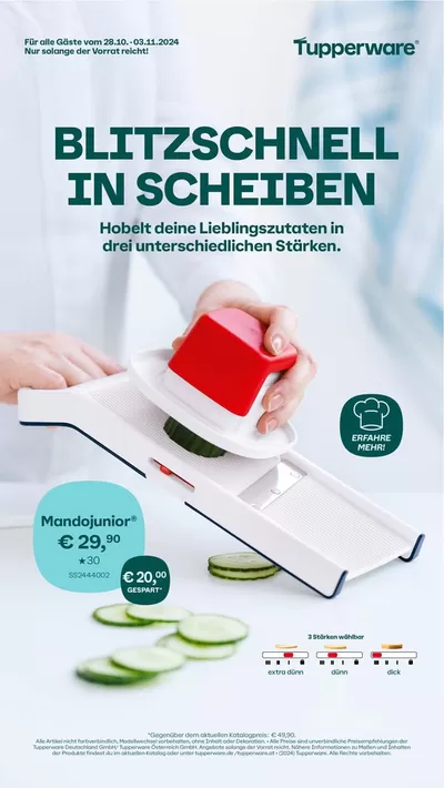 Tupperware Katalog in Hatten | Neue Angebote zum Entdecken | 28.10.2024 - 3.11.2024