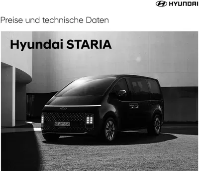 Angebote von Auto, Motorrad und Werkstatt in Heidelberg | Hyundai STARIA 7-Sitzer in Hyundai | 23.10.2024 - 23.10.2025