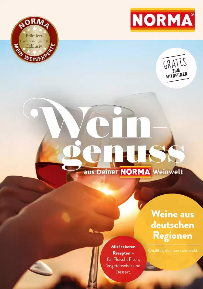 Norma Katalog in Bergisch Gladbach | Wein - Genuss | 24.10.2024 - 31.12.2024