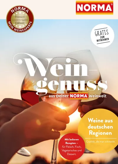 Angebote von Discounter in Berlin | Wein - Genuss in Norma | 24.10.2024 - 31.12.2024