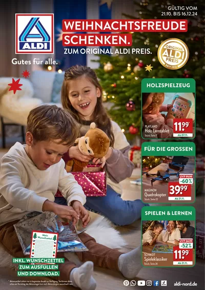 Aldi Nord Katalog in Roklum | Neue Angebote zum Entdecken | 25.10.2024 - 8.11.2024