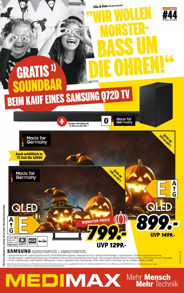 MEDIMAX Katalog in Dortmund | MEDIMAX flugblatt | 25.10.2024 - 31.10.2024