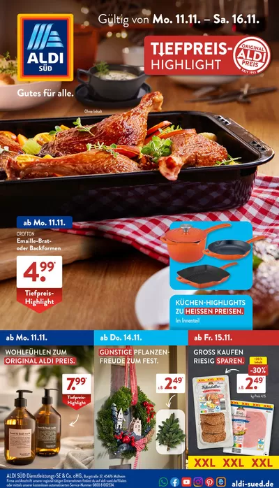 Aldi Süd Katalog in Worms | Attraktive Sonderangebote für alle | 11.11.2024 - 16.11.2024