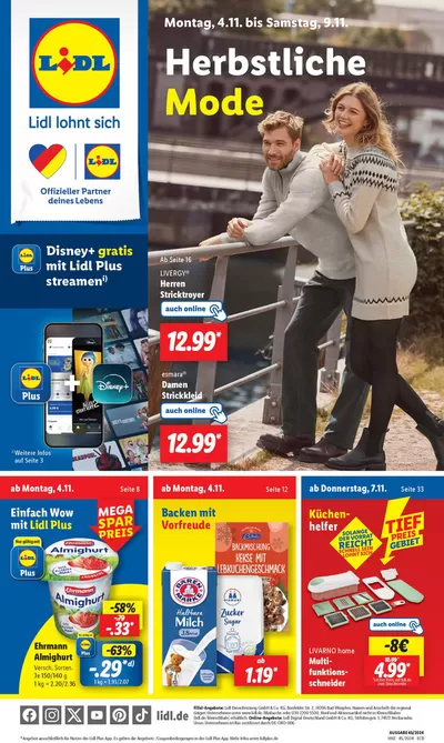 Lidl Katalog in Speyer | Tolle Rabatte auf ausgewählte Produkte | 4.11.2024 - 9.11.2024