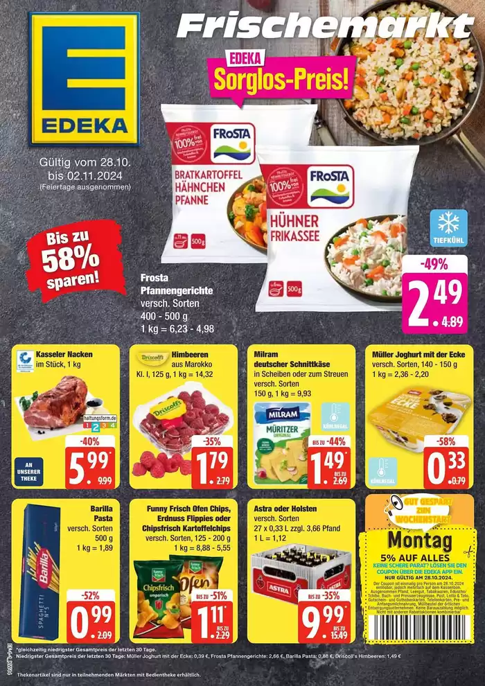 Edeka Frischemarkt Katalog in Hamburg | Edeka Frischemarkt flugblatt | 28.10.2024 - 3.11.2024