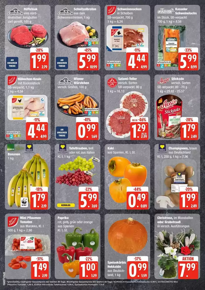 Edeka Frischemarkt Katalog in Hamburg | Edeka Frischemarkt flugblatt | 28.10.2024 - 3.11.2024