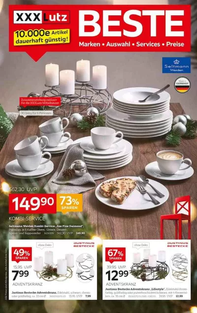 XXXLutz Katalog in Friedrichshafen | Tolles Angebot für alle Kunden | 28.10.2024 - 3.11.2024