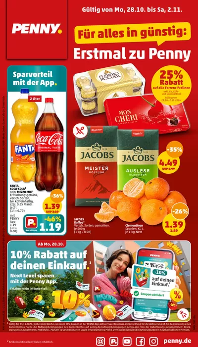 Angebote von Discounter in Bremerhaven | Prospekt Penny in Penny | 28.10.2024 - 2.11.2024