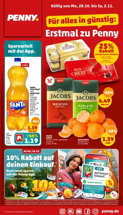 Angebote von Discounter in Berlin | Unsere besten Deals für Sie in Penny | 28.10.2024 - 2.11.2024