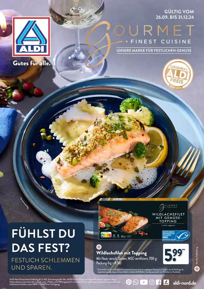 Aldi Nord Katalog in Neumünster | Sonderangebote für Sie | 29.10.2024 - 12.11.2024