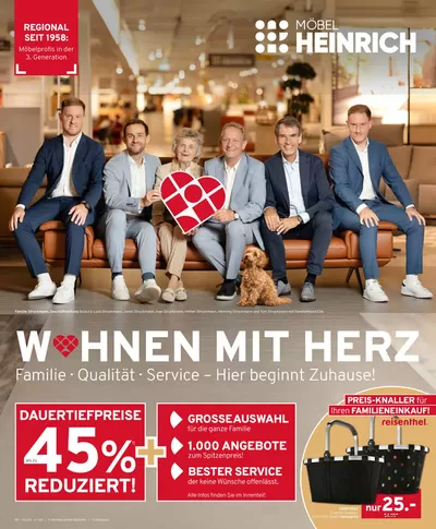 Angebote von Möbelhäuser in Pforzheim | Top-Deals und Rabatte in Möbel Heinrich | 28.10.2024 - 17.11.2024