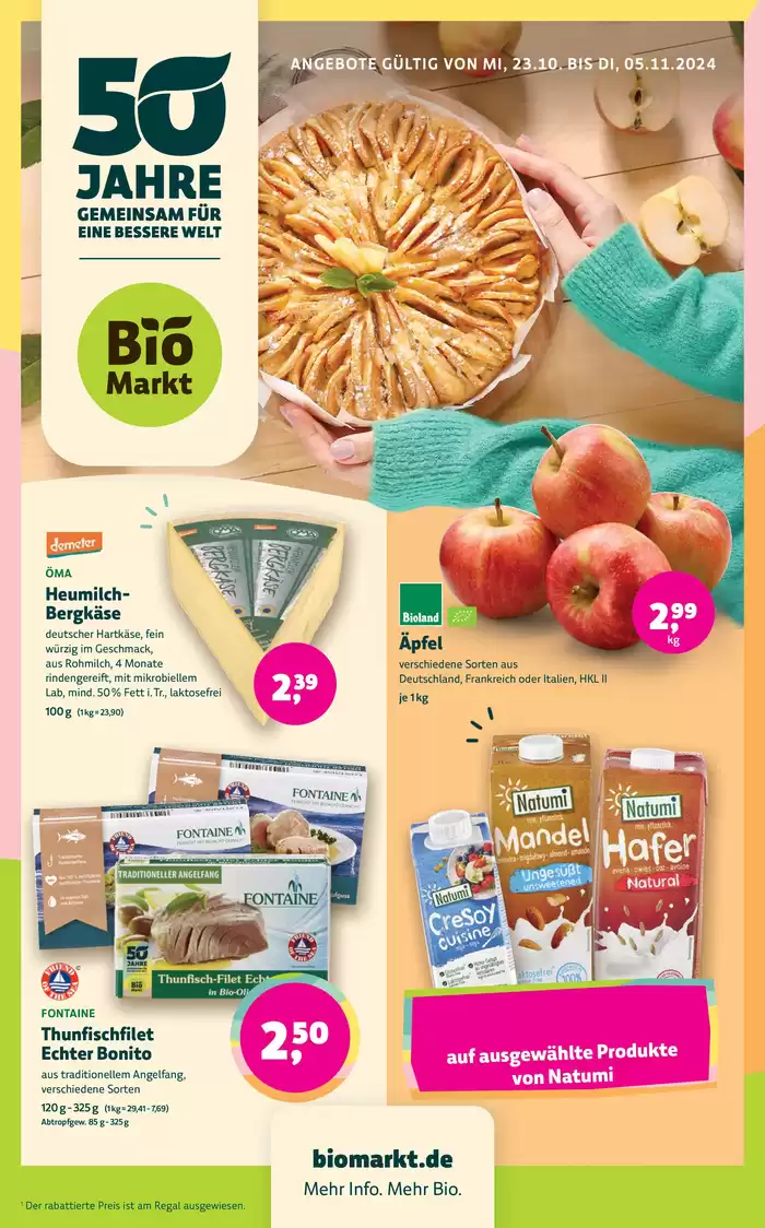 BioMarkt Katalog in Dreieich |  Aktuelle Angebote | 29.10.2024 - 5.11.2024