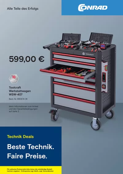 Angebote von Elektromärkte | Technik Deals in Conrad | 29.10.2024 - 31.12.2024