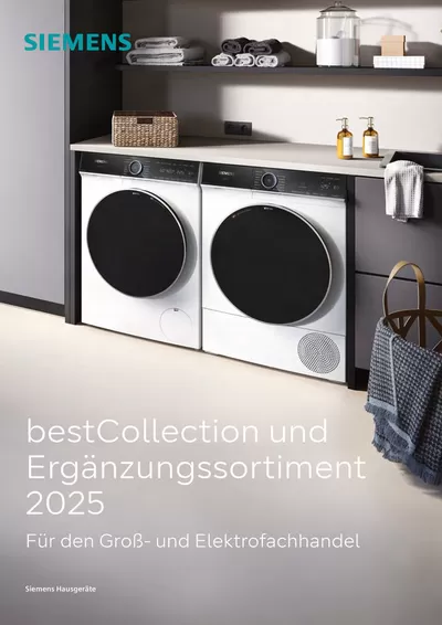 Angebote von Elektromärkte in Dinslaken | bestCollection und Ergänzungssortiment 2025 in SIEMENS | 29.10.2024 - 31.12.2025