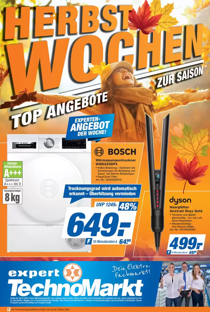 Expert  Technomarkt Katalog in München | Herbst Wochen | 29.10.2024 - 29.11.2024