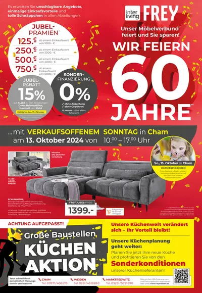 Angebote von Kaufhäuser in Arrach | Interliving FREY in Frey | 29.10.2024 - 13.11.2024