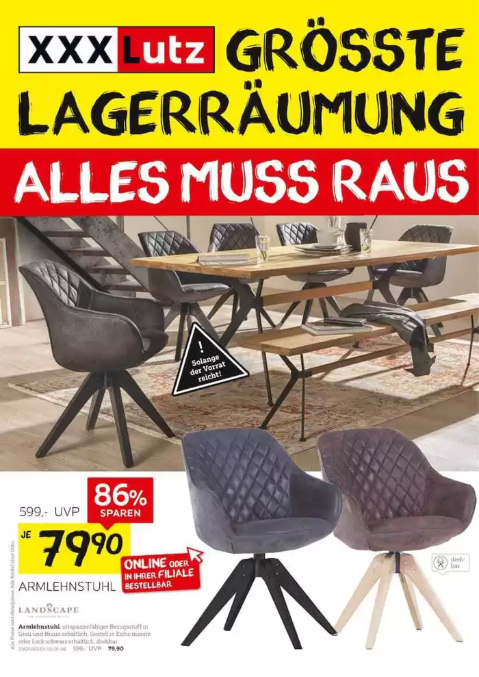 XXXLutz Katalog in Neumünster | Unsere besten Angebote für Sie | 29.10.2024 - 11.11.2024